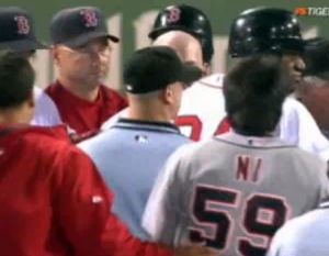 Screen grab from the scrum because it shows how mad Tito was.
