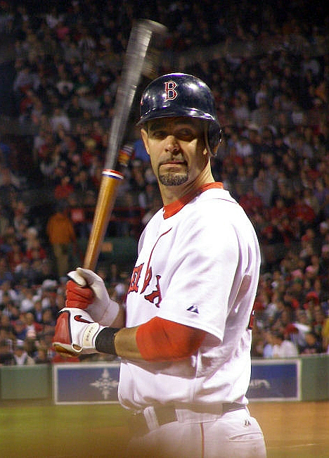 My favorite picture that I've taken of Mike Lowell (From 2006 when I was sitting behind home plate!)